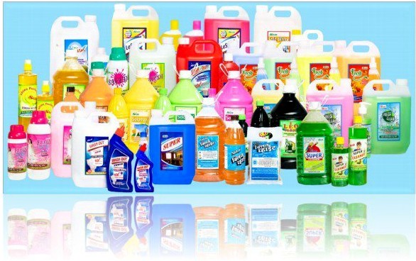 Saloni cleaning product manufacturing range