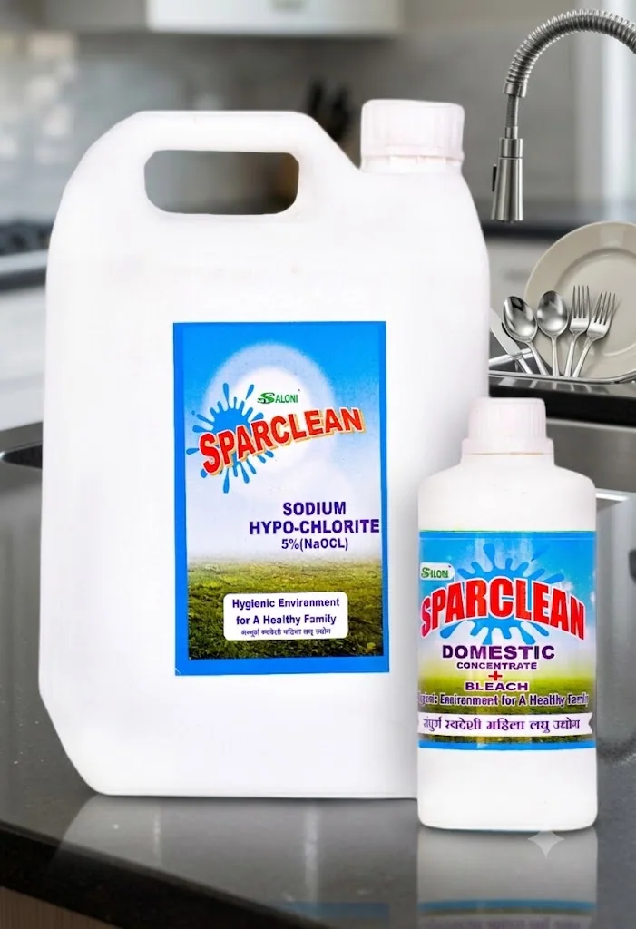 Saloni Sparclean Domestic Bleach Retail + Bulk Combo Combo pack